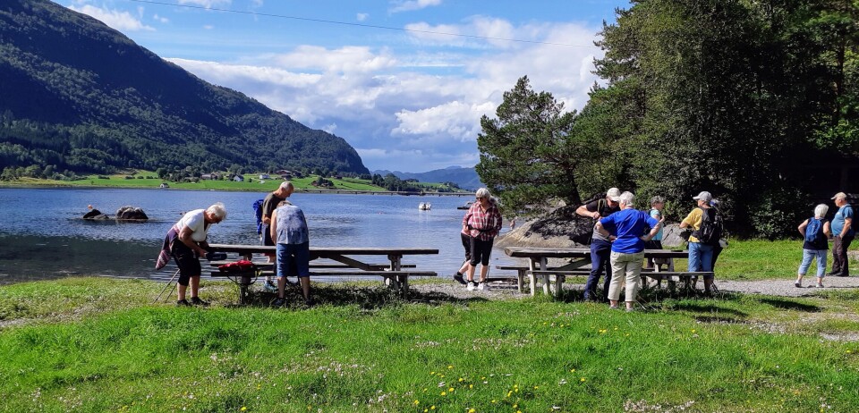 Fin tur langs Åsskardfjorden