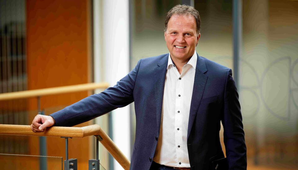 Allan Troelsen, CEO i Sparebank 1 Nordmøre Mann i dress