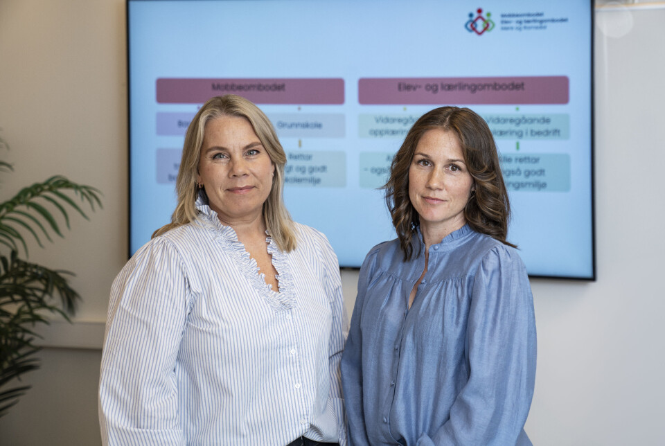 Kristin Øksenvåg (til venstre) og Tove Regine Stranden