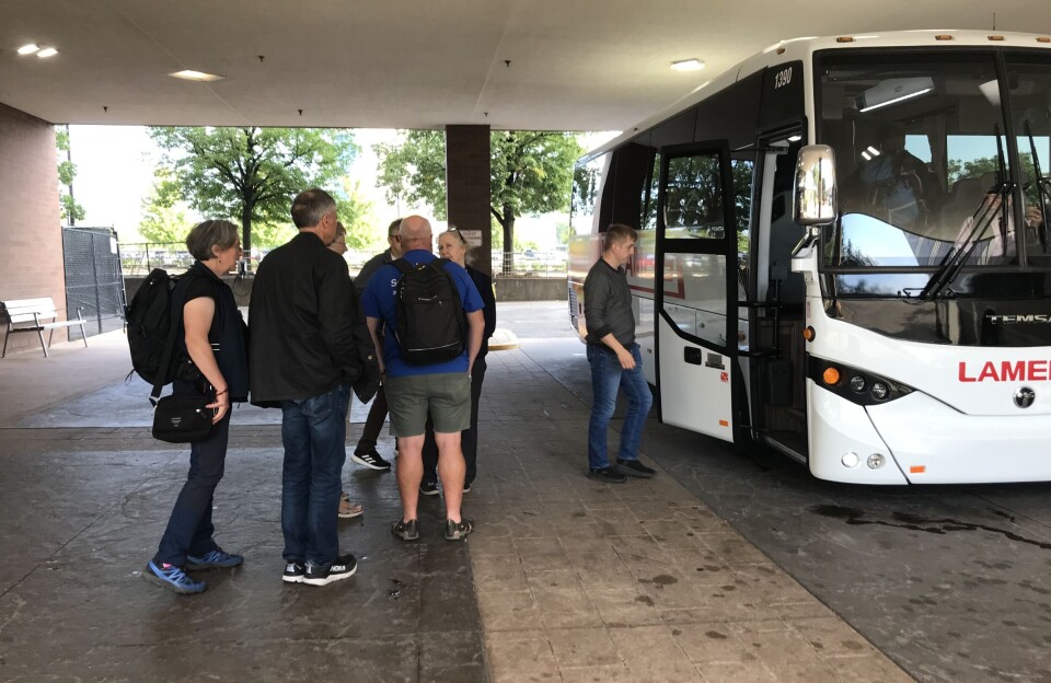 Avreise fra hotellet