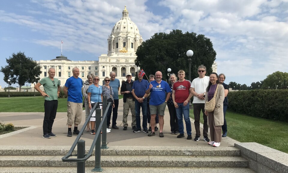 Ved Minnesota State Capitol