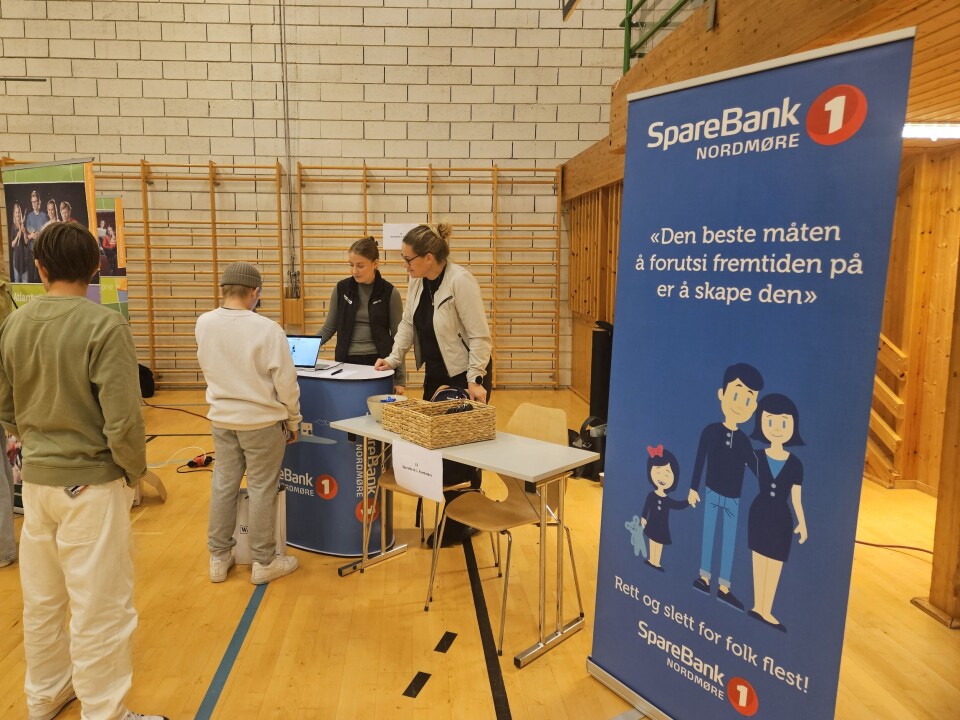 Fra standen til Sparebank 1 Nordmøre