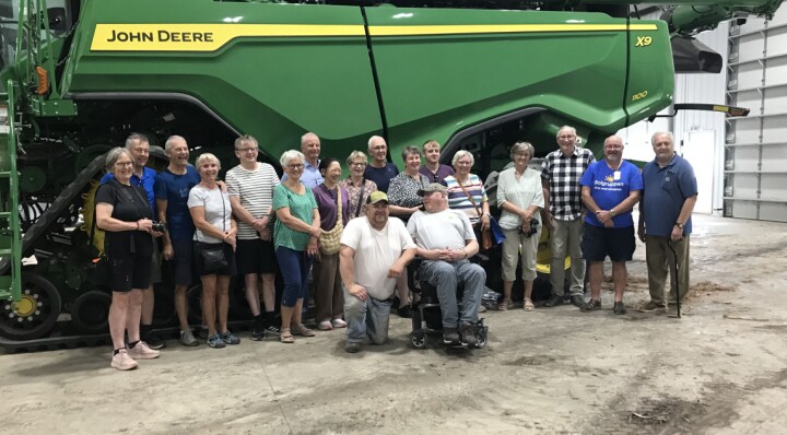 Besøk på John Moe farm