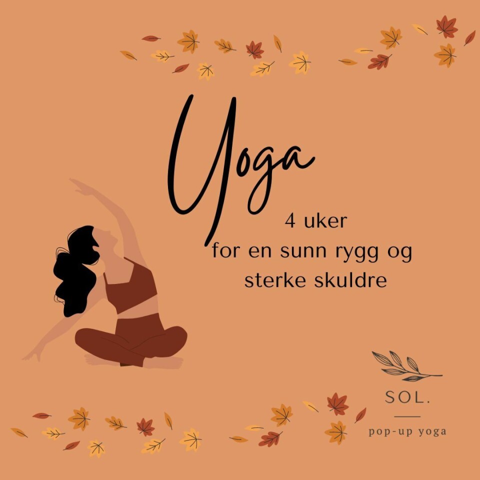 Sunn rygg og sterke skuldre