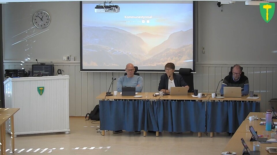 Fra et tidligere kommunestyremøte.