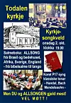 plakat for todalen kirke sangkveld