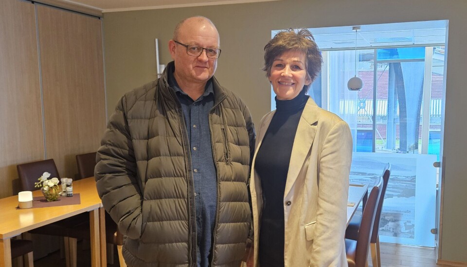 Birger Johnsen og Mette Sæter Ormset i Strengen AS
