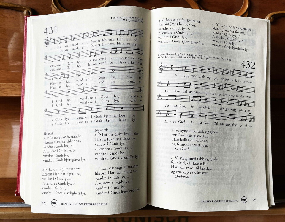 Med sine bortimot tusen songar er Norsk Salmebok vår største skatt av poesi og melodiar.