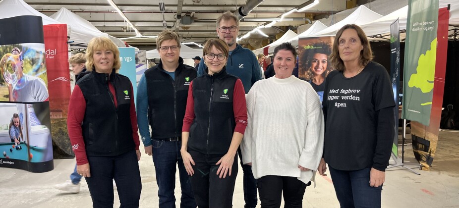 Samarbeid om yrkesmesse ble en suksess