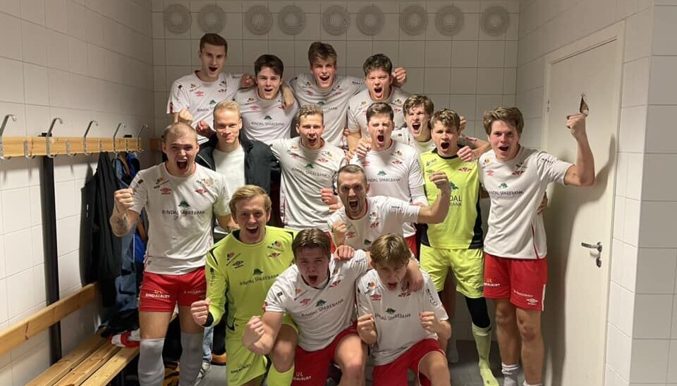 Fornøyd gjeng etter dagens seier.