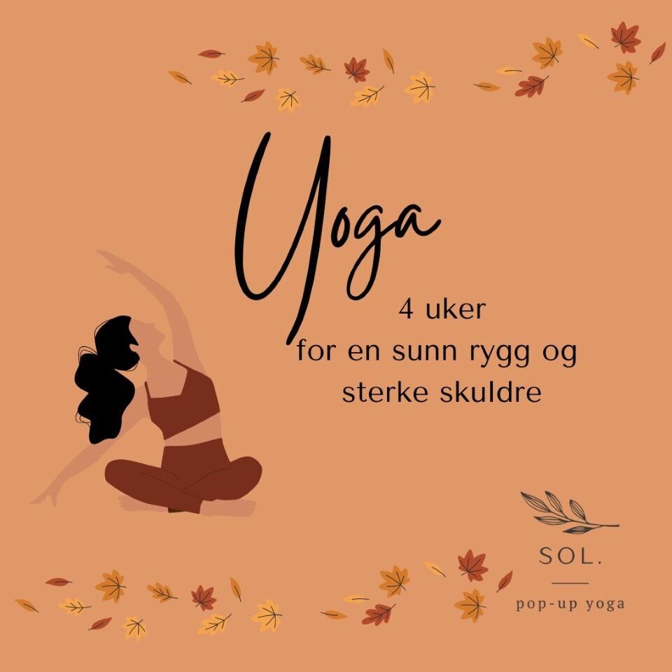 Yogatime med fokus på rygg, skuldre og nakke