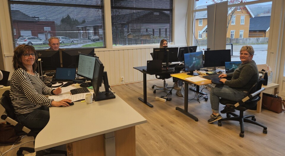 Eika Økonomi har flyttet til midlertidige lokaler i 1.etasje på Rindalstorget