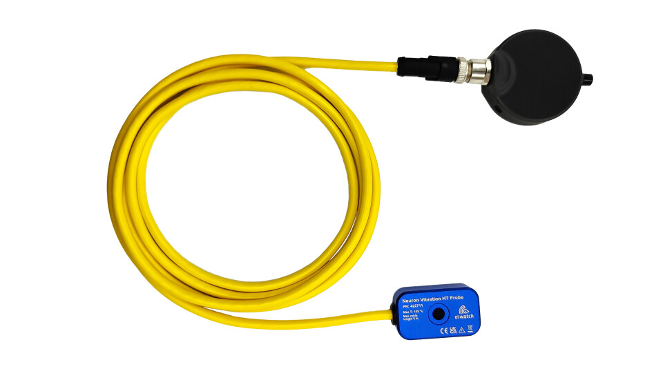 El- Watch lanserer en ny versjon av sin vibrasjons-sensor. Vibration High-temp sensor