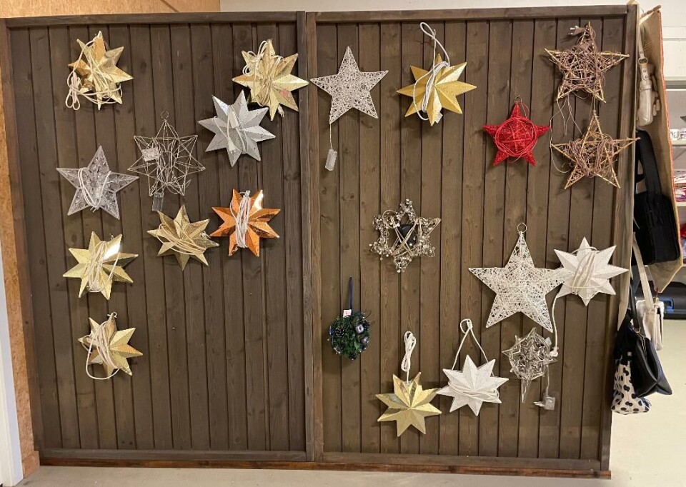 Adventsstjerner.