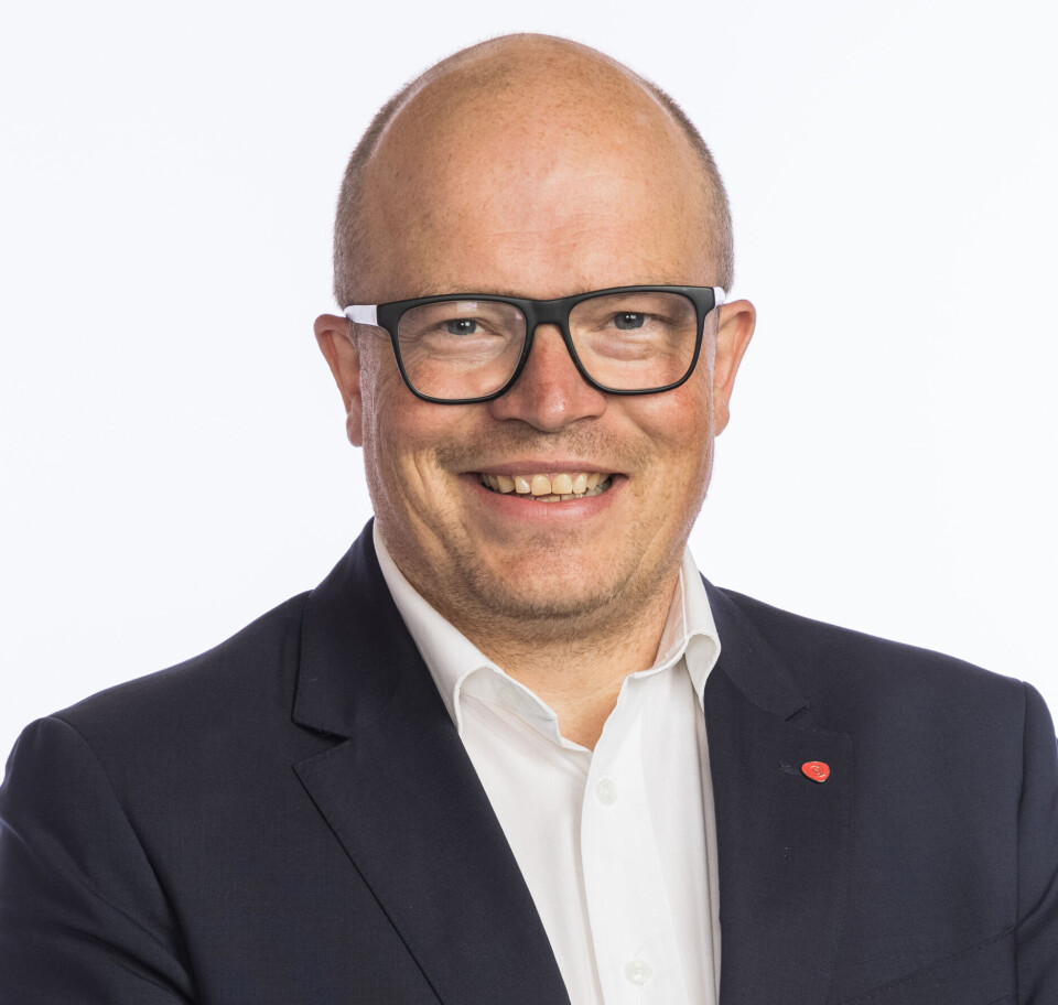 Per Vidar Kjølmoen, Arbeiderpartiet, Møre og Romsdal Mann med hvit skjorte og dressjakke