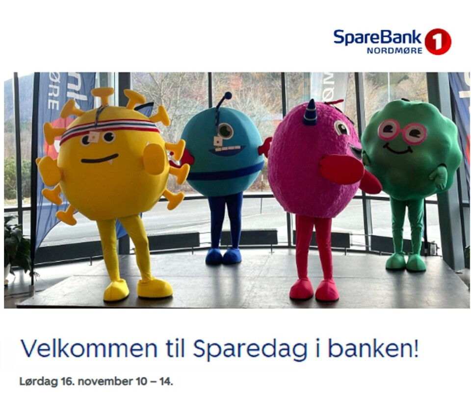 Velkommen til Sparedag i banken