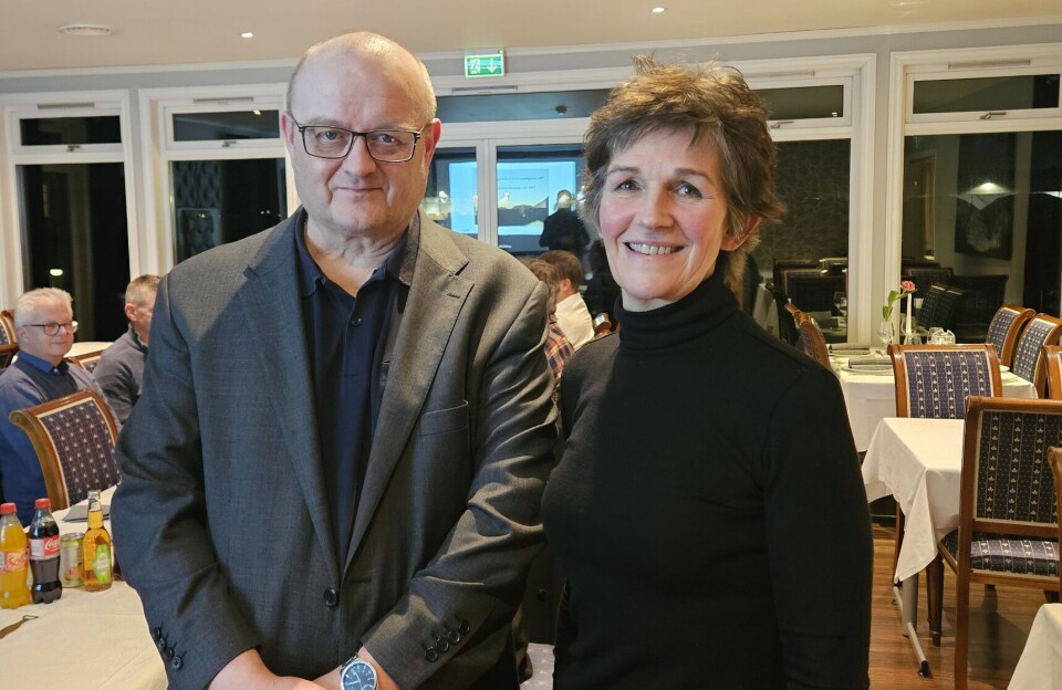 Birger Johnsen og Mette Sæter Ormset, daglig leder og prosjektleder i Strengen AS