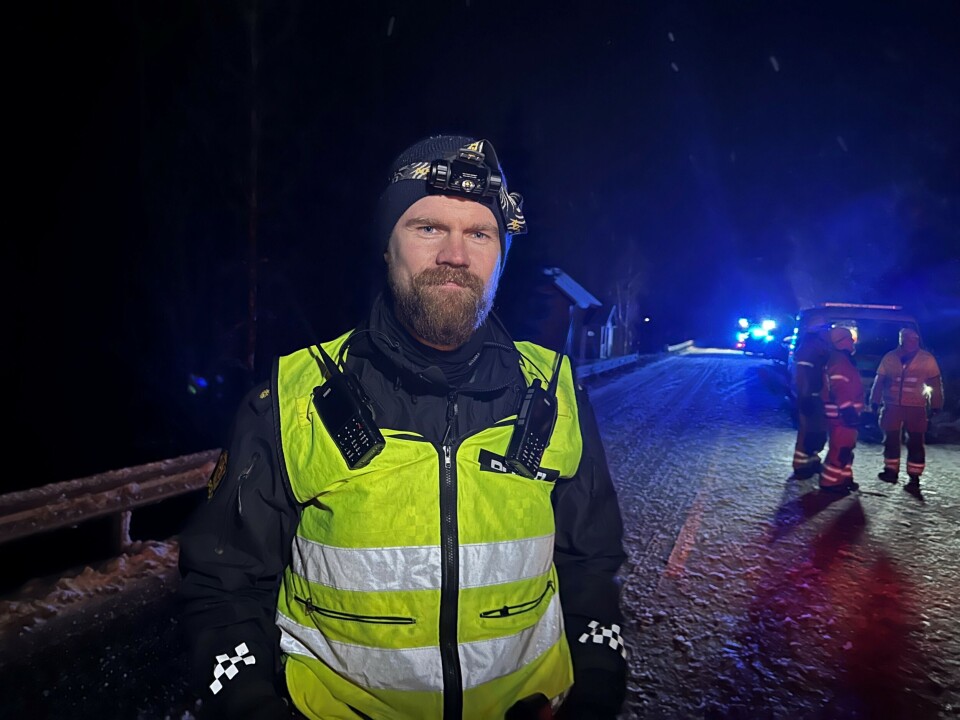 Henrik Edvardsen fra Trøndelag politidistrikt