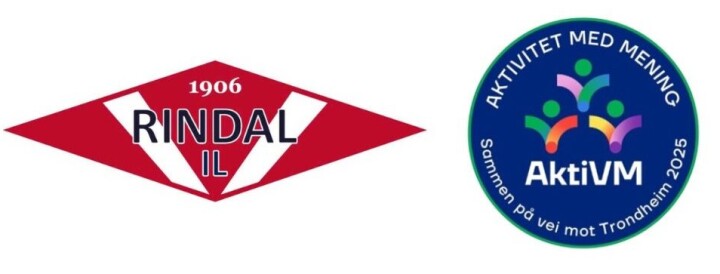 Aktiviteter Rindal IL – uke 49 Logoen til Rindal IL og logoen til aktiVM
