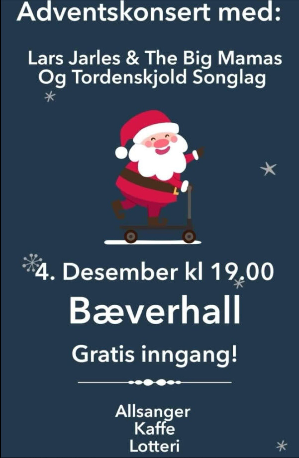 Førjulsstemning i Bæverdalen