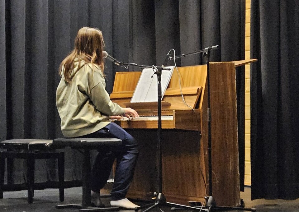 Ida Storholt på piano