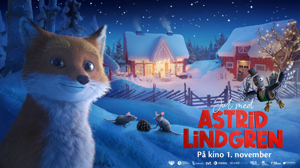 Førjulsfilmer i reprise på Rindal kino Kinoplakat - Jul med Astrid Lindgren