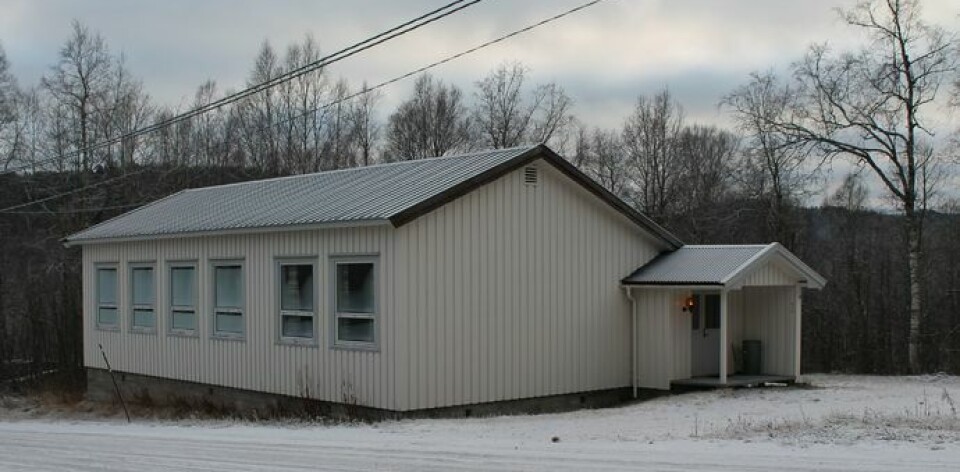 Lomundsjø bedehus. Et bedehus.