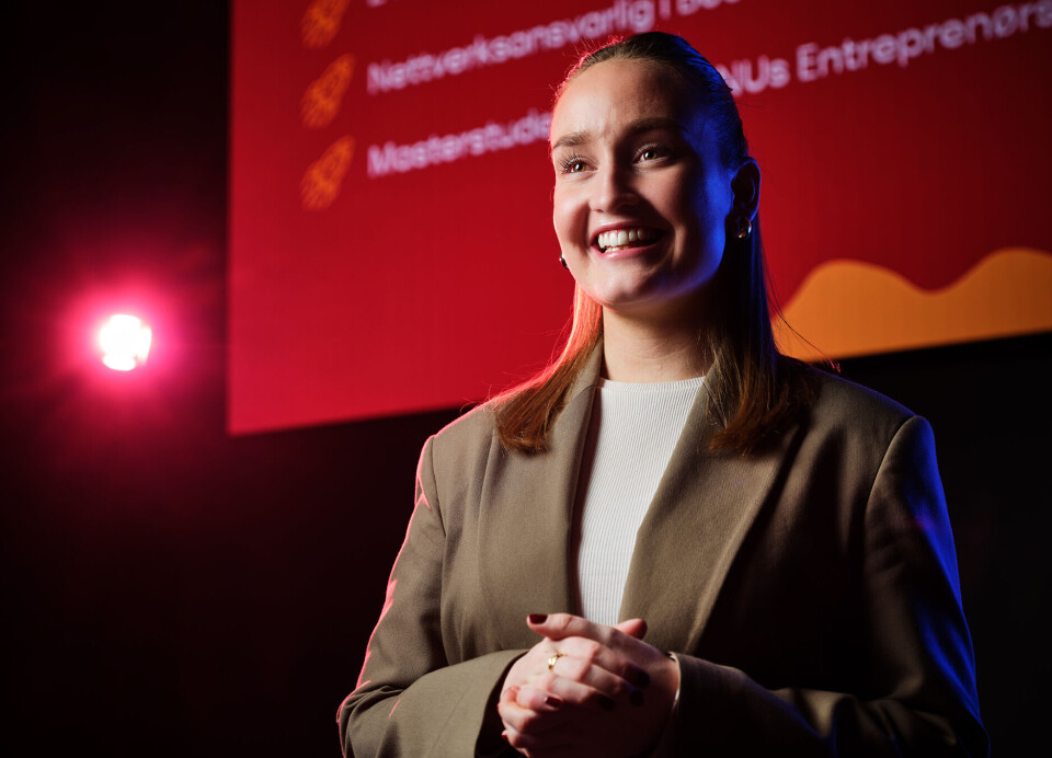 En av fjorårets vinnere av MAX-stipendet, Elise Hamnes Høivik.