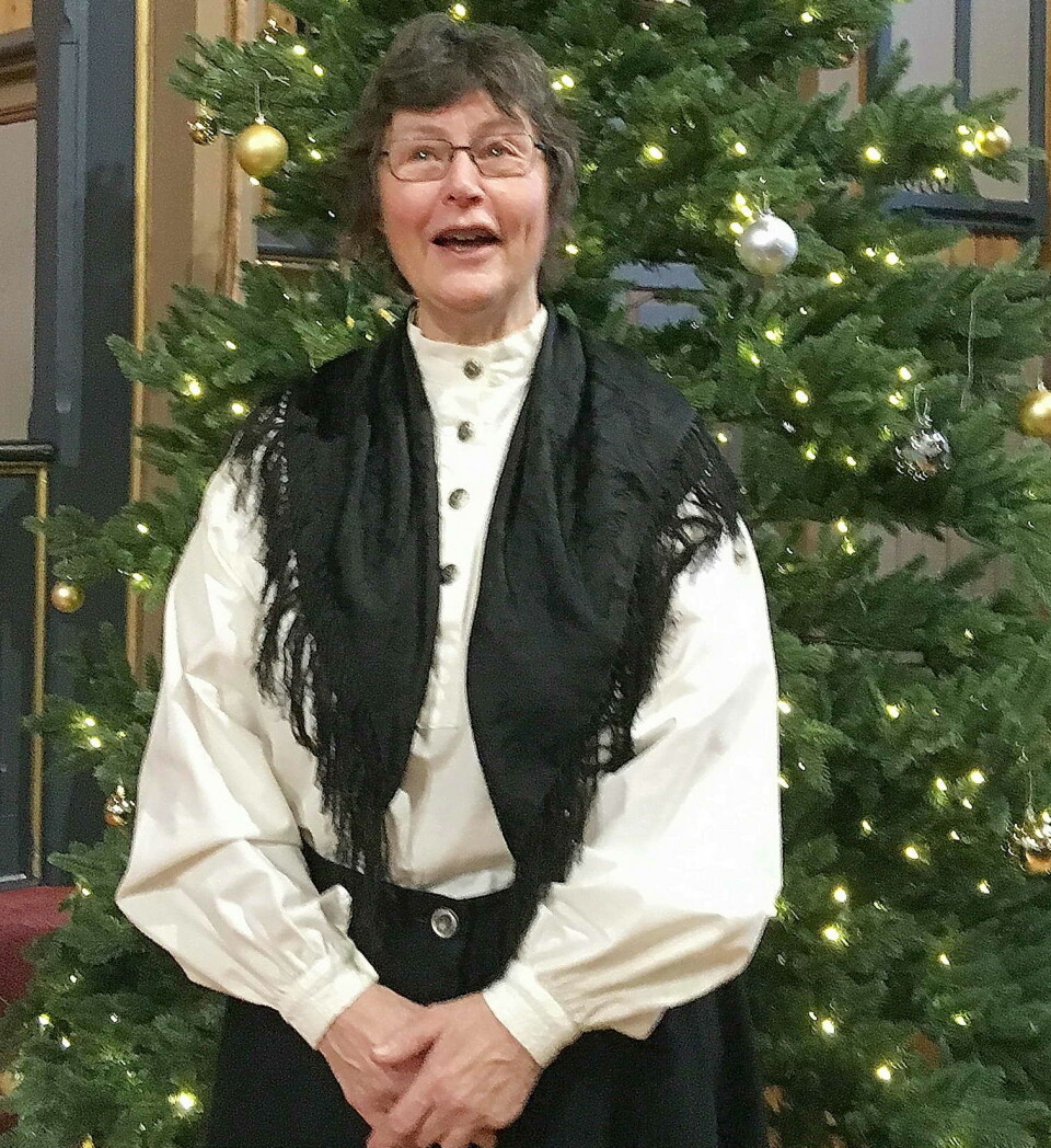 På juledag i Stangvik vil Karen Oddny Husby Gravvold som så ofte før synge det gamle «Julverset» i tradisjon frå heimegarden Åsbø.
