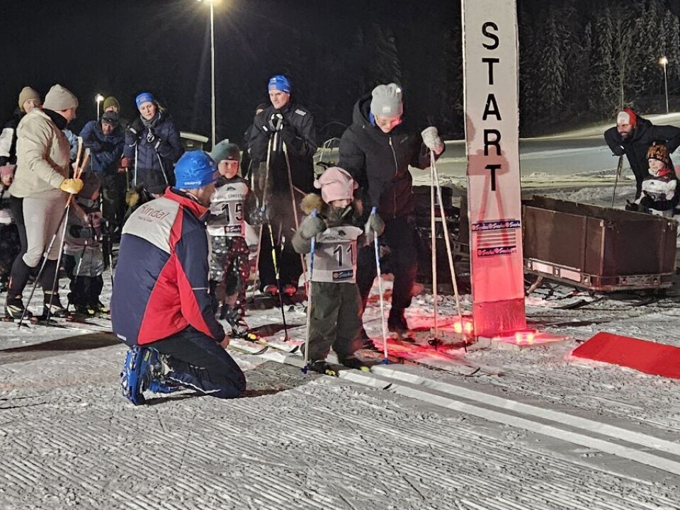 Startnr 11 er klar til start