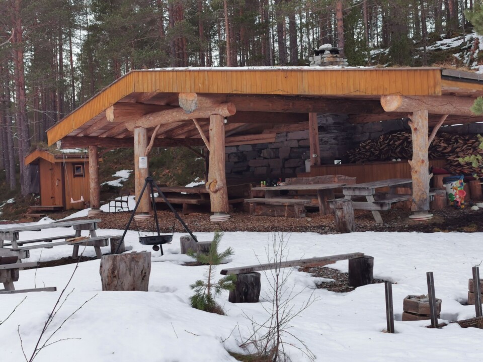Opning av «Friluftslivets år» i Surnadal Ein gapahuk