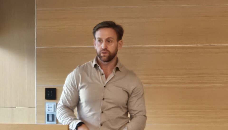 Stian Ullestad fra Svorka Energi AS ga råd og tips i forhold til energiøkonomisering