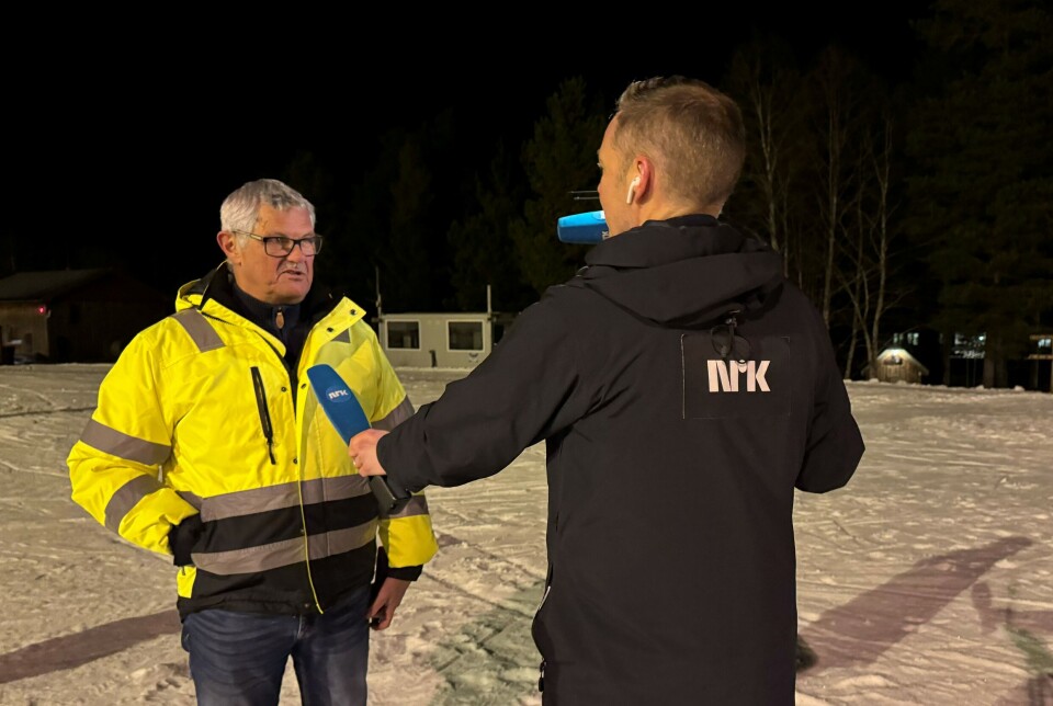 NRK Møre og Romsdal hadde direktesending frå bakken.