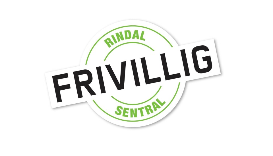 Ferien er over Logoen til Rindal frivilligsentral