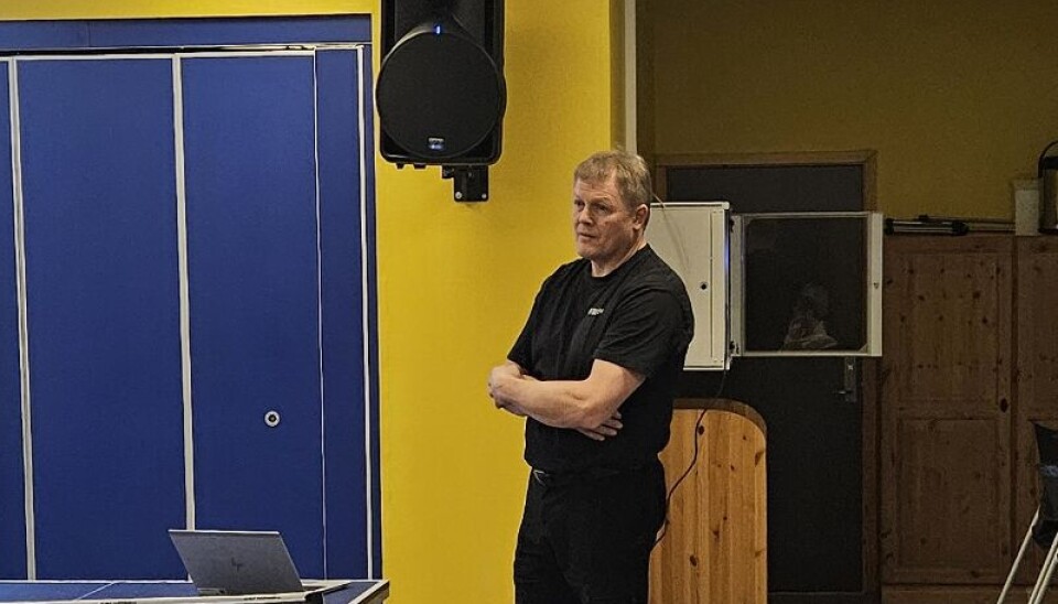 Ole Bjørn Grytbakk orienterte om hva slags utstyr skolen har i dag, og skal anskaffe, som er relevant mot en digital trenings-arena ved skolen.