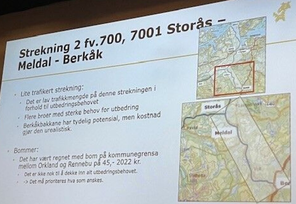 – Dere har en reell påvirkningskraft nå! Et bilde fra en informasjonspresentasjon.