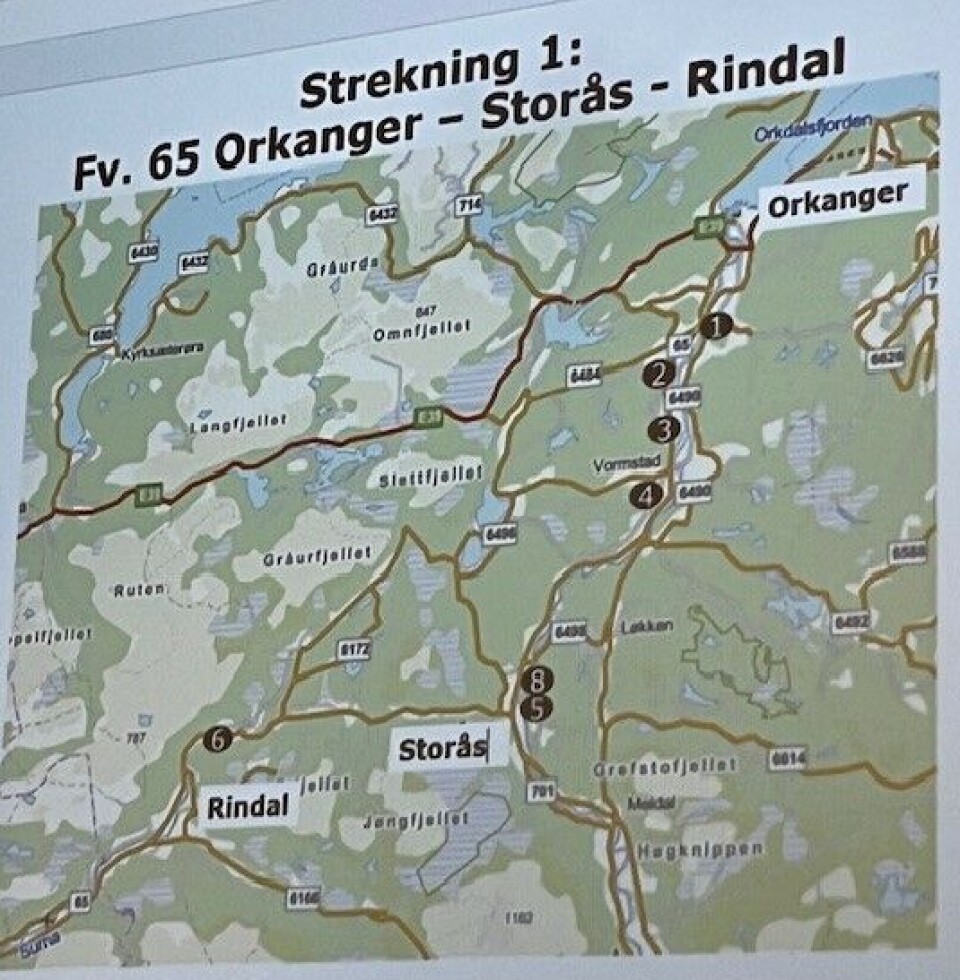 – Dere har en reell påvirkningskraft nå! Et kart.