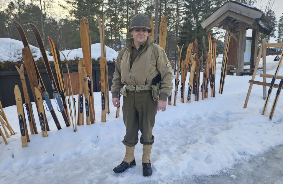 Kristoffer Vidal sitt antrekk var inspirert av den norsk-amerikanske skitroppen i 99 infanteriregiment fra 2.verdenskrig.