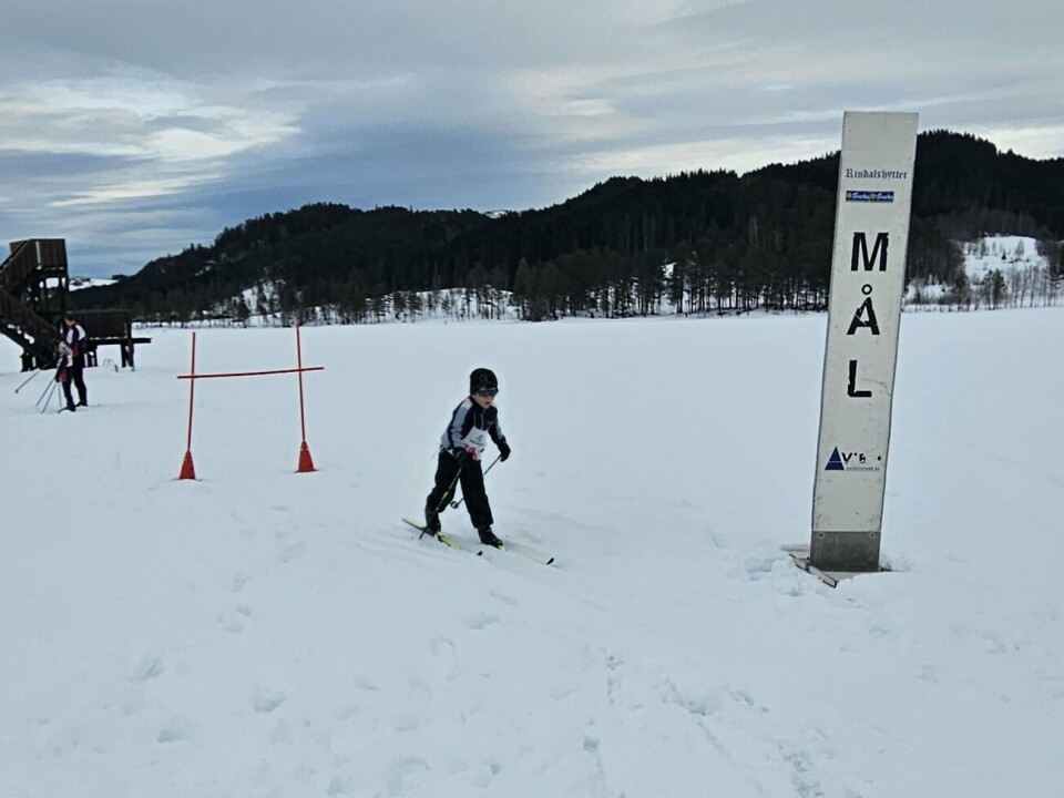 Straks i mål!