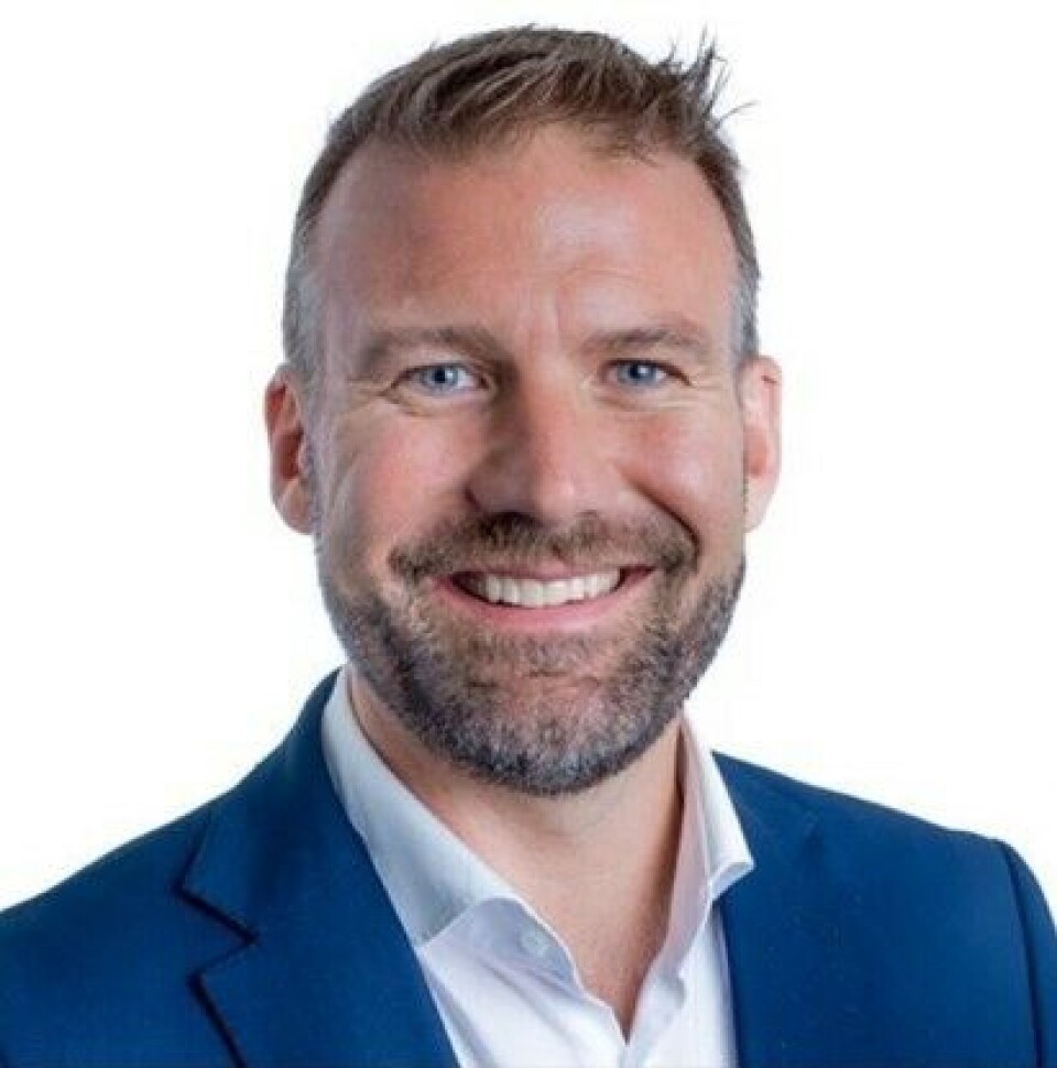 Carl-Axel Hagen. Portrettbilde av en mann