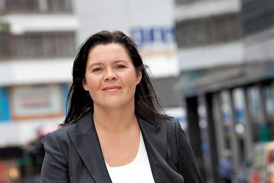 Elisabeth Holvik. Portrettbilde av ei dame.