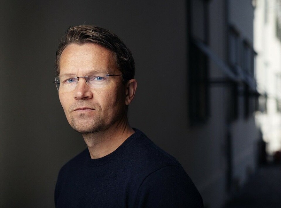 Martin Bech Holte. Portrettbilde av en mann