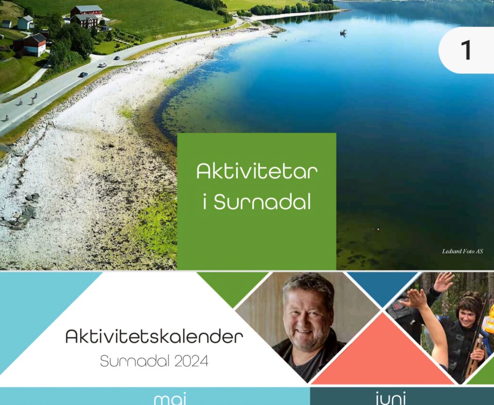 Meld inn aktivitetar til «Aktivitetskalender Surnadal 2025»