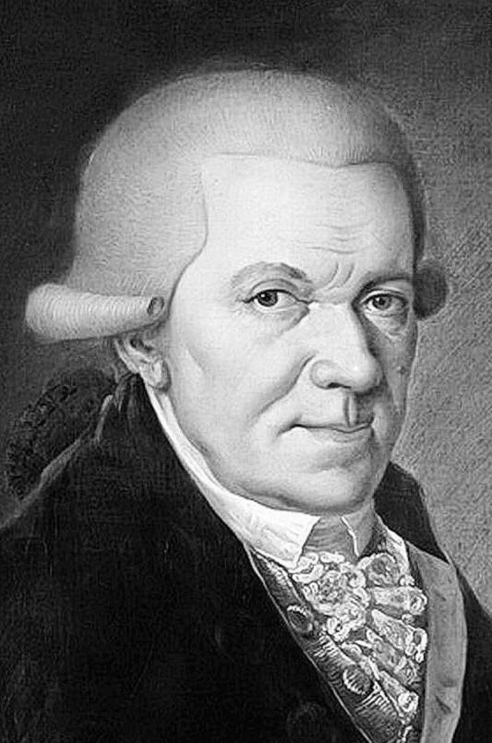 Den friske melodien til misjons-slageren «Din rikssak» er frå ei messe av Johann Michael Haydn – «lillebror» til den meir kjende Joseph. Maleri av komponisten Joseph Haydn.