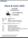 plakat for show & style 2025 freeski
