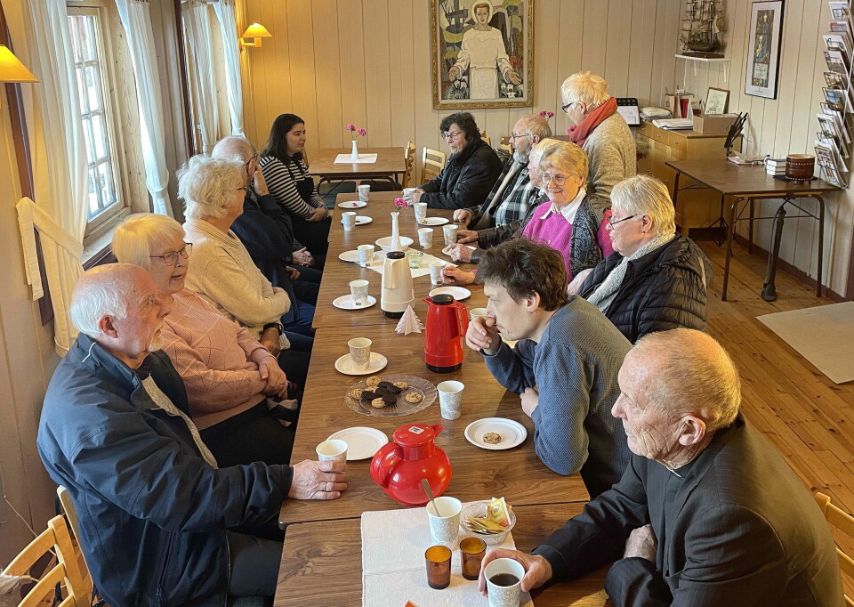 Alltid servering etter arrangement i Åsskard kyrkje. Denne søndagen blir det middag og årsfest i Kyrkjestua