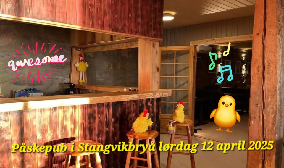 Påskepub i Stangvikbryå