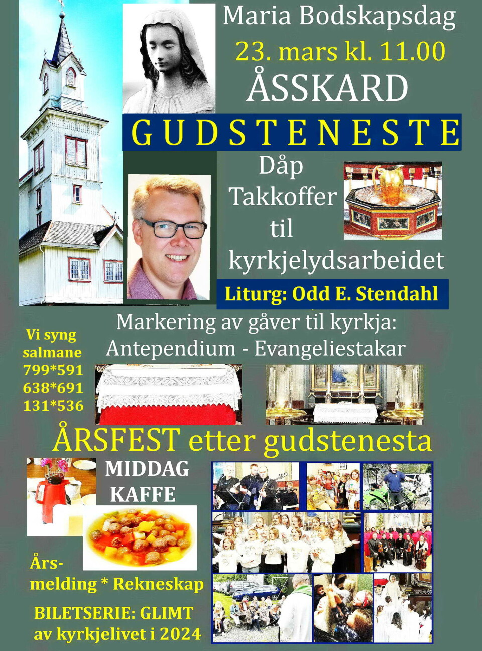 Mariadag med årsfest