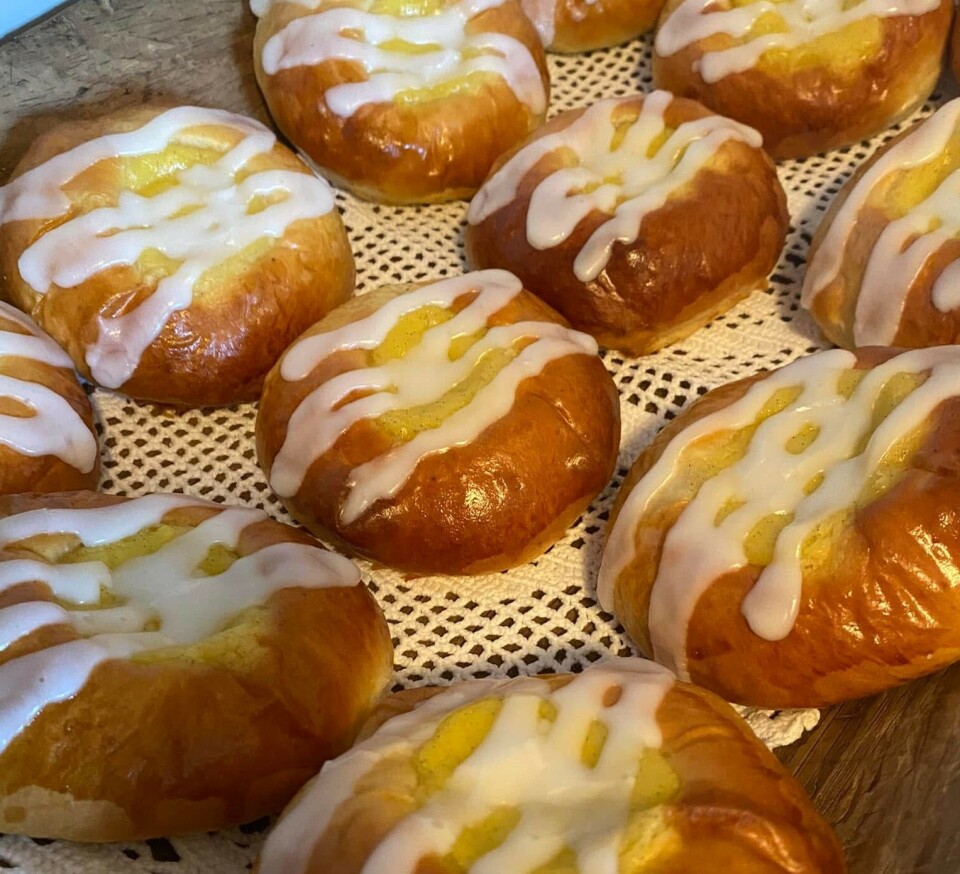 Bakeutsalg på Lia gard Skoleboller