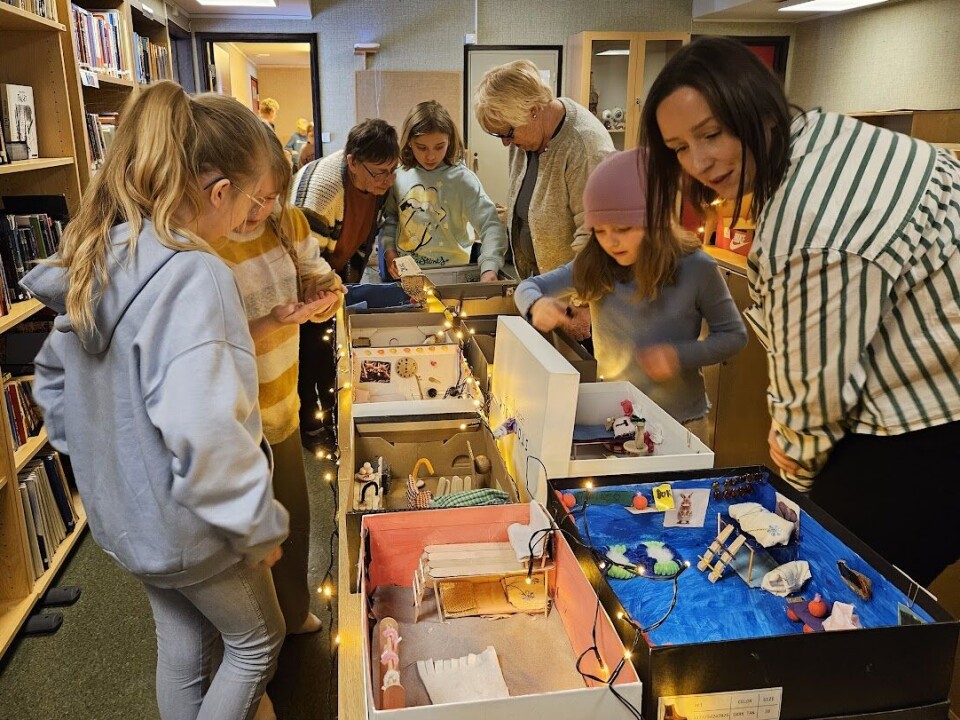 Det er artig å sjå på utstilling av egendesigna favorittrom med mange detaljer